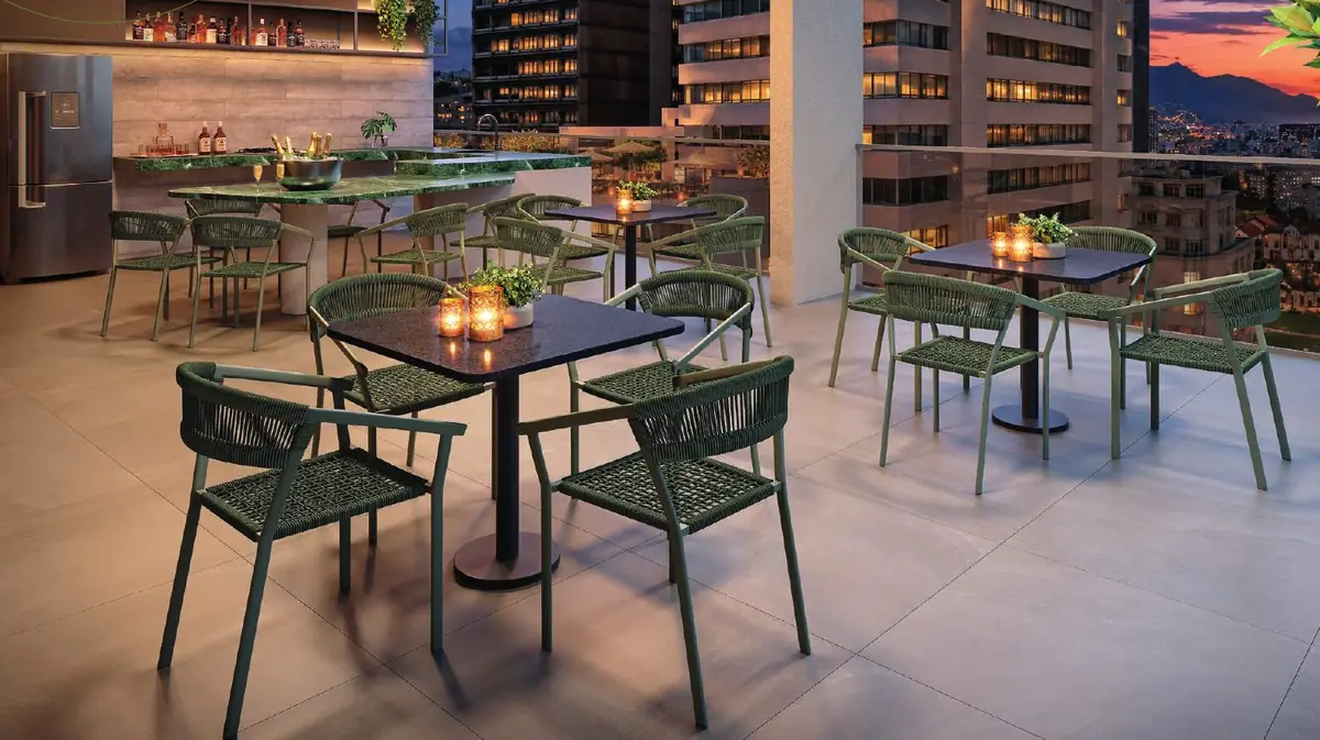 Pool bar no rooftop