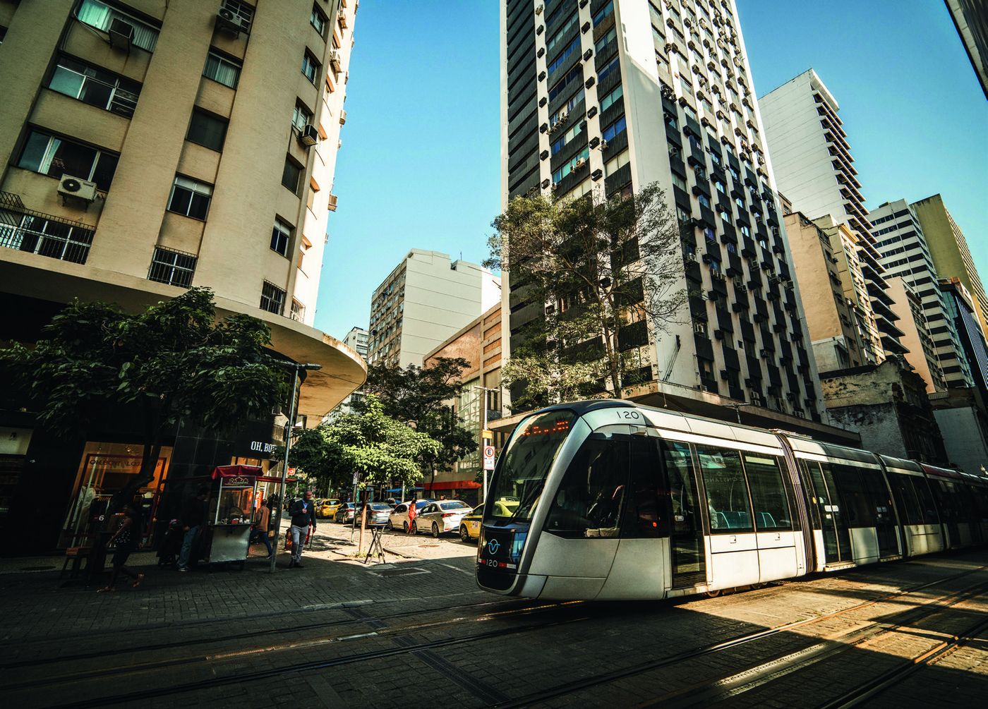 VLT circulando no Centro do Rio — foto ilustrativa